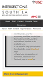 Mobile Screenshot of intersectionssouthla.org