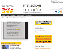 Tablet Screenshot of intersectionssouthla.org